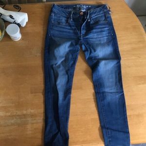 American Eagle jeans (HAVE RIP IN BELT AREA)